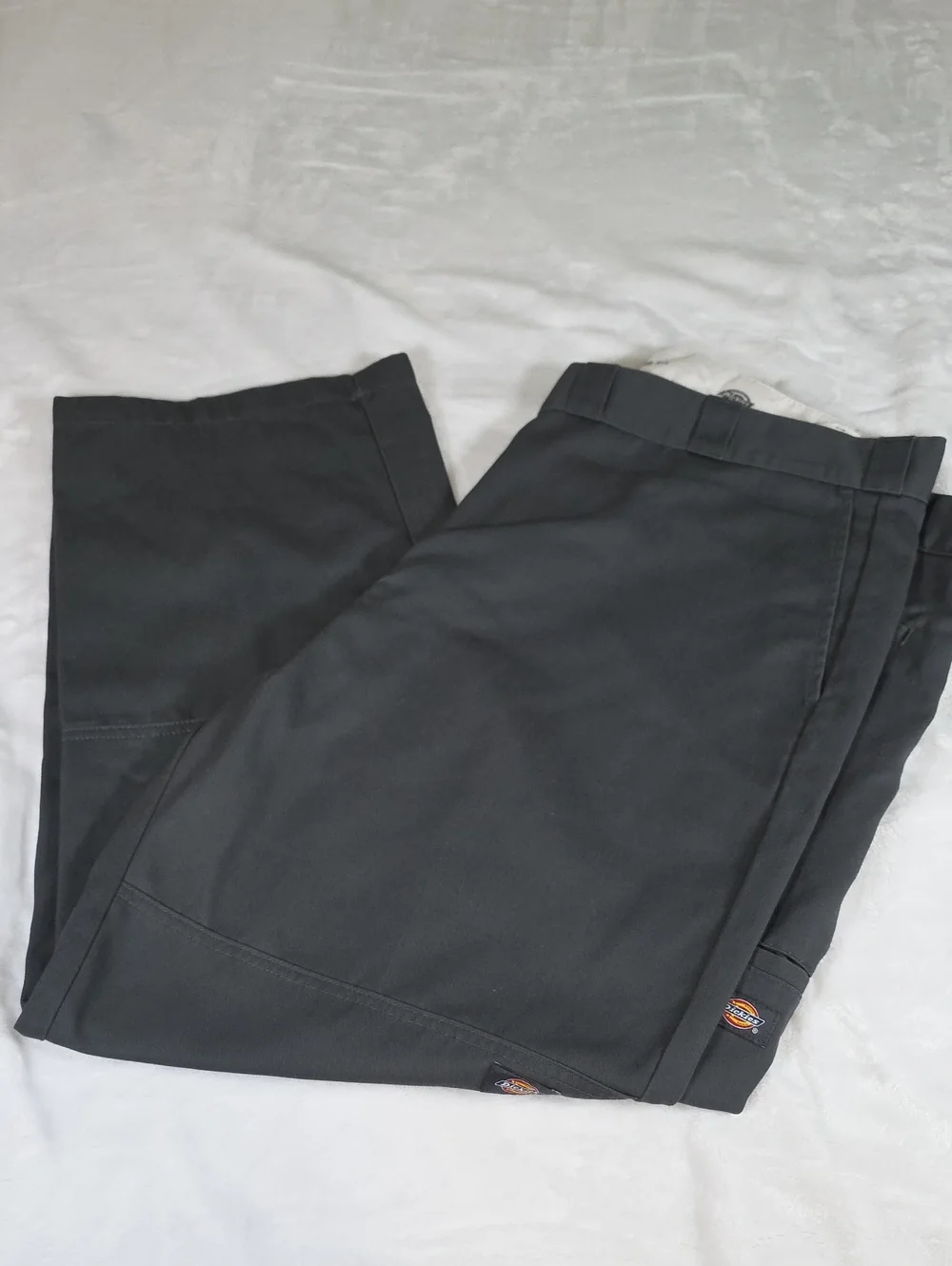 Dickies Men’s Charcoal Straight-Leg Work Chinos Sieze 46x30